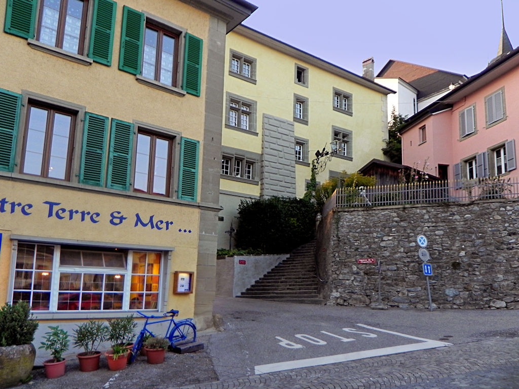 Rue, vue de la ville