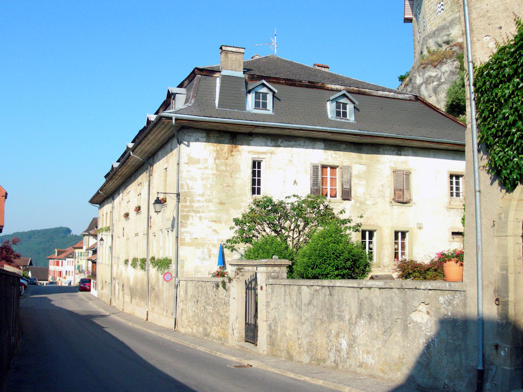 Rue, vue de la ville