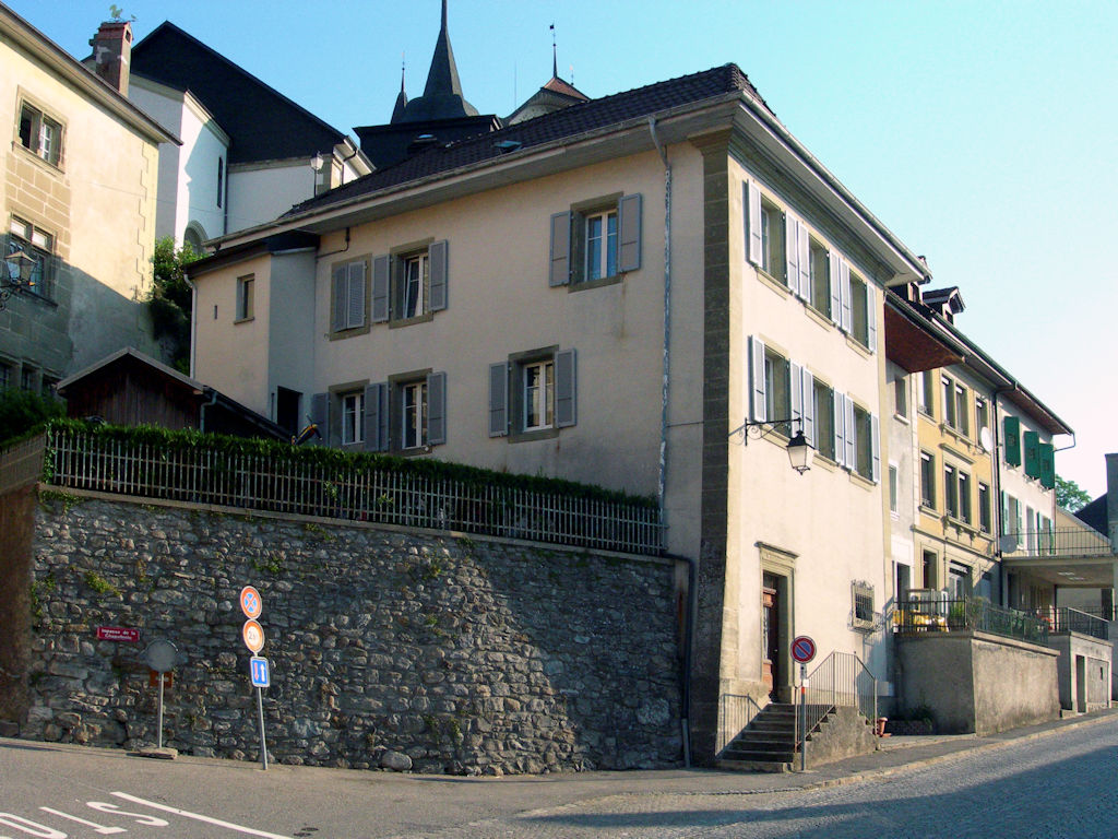 Rue, vue de la ville