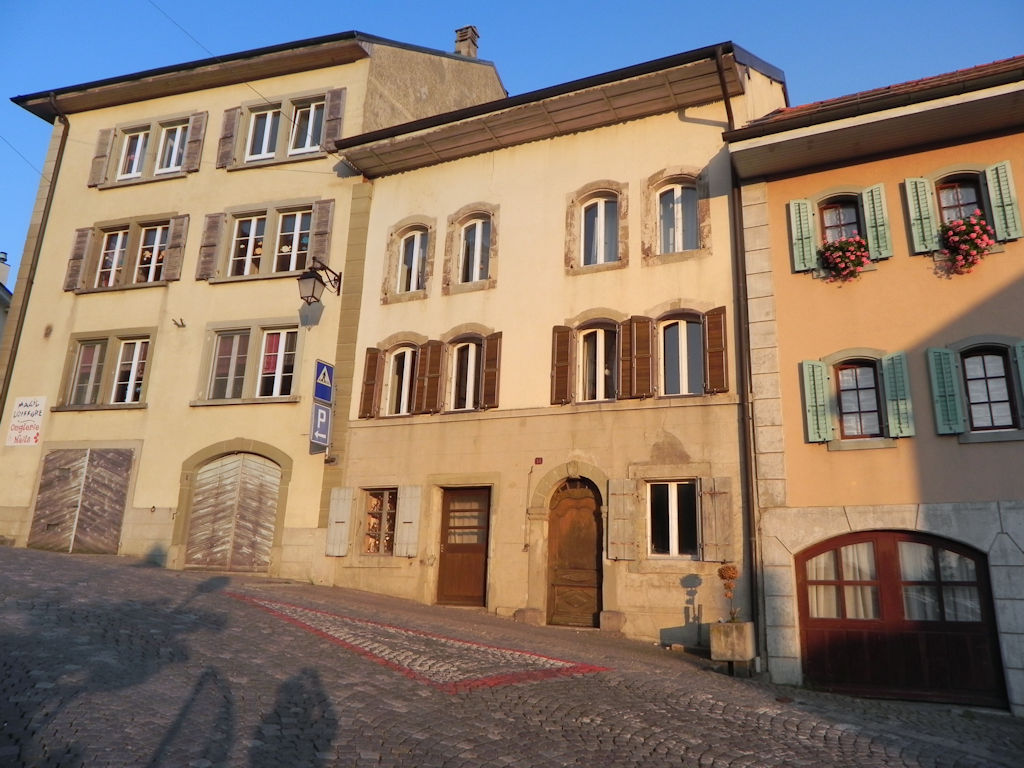 Rue, vue de la ville