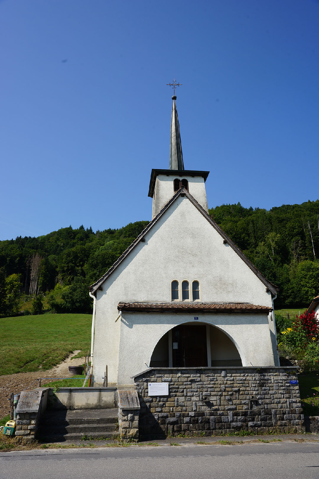 Ecublens, vue du village
