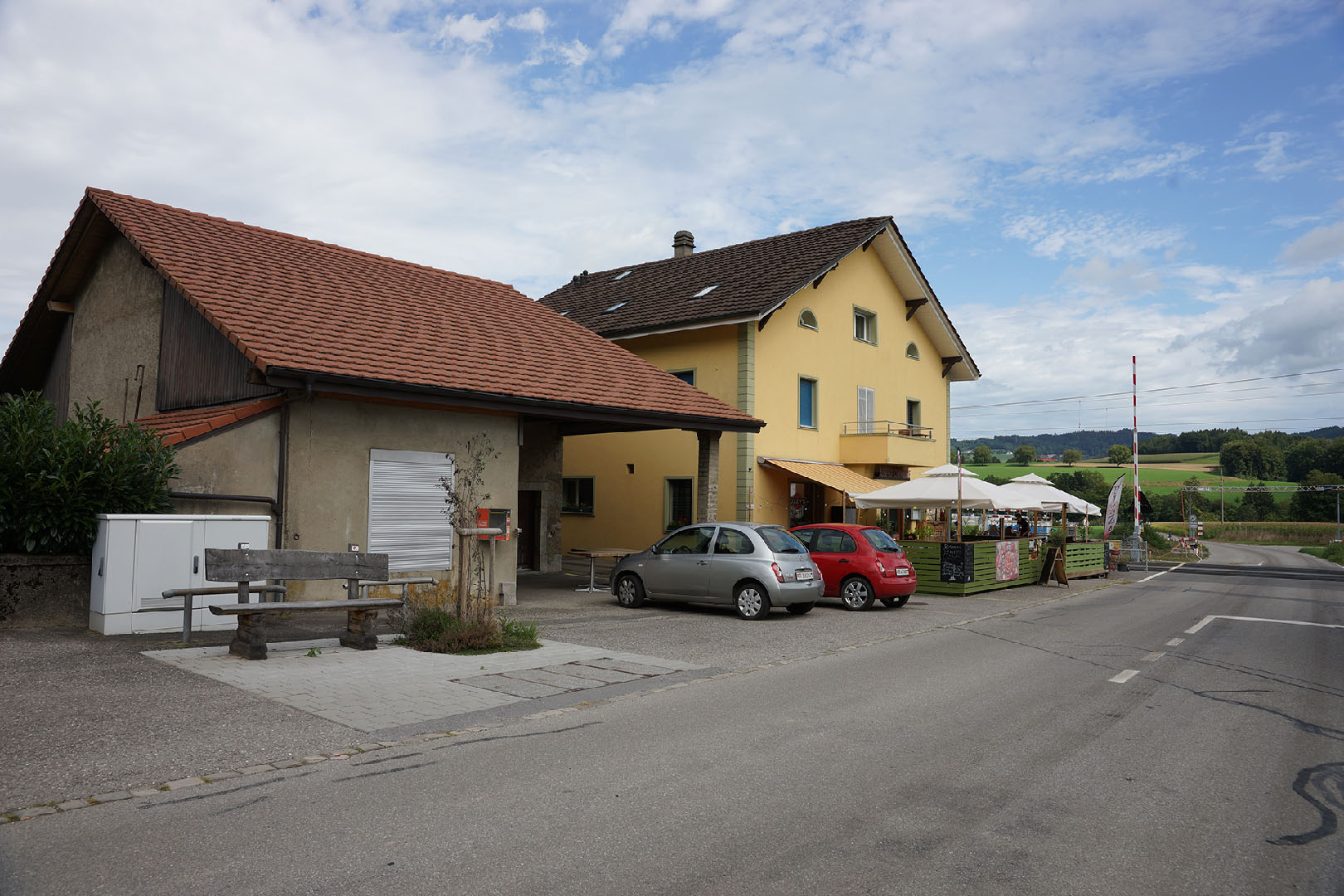 Ecublens, vue du village