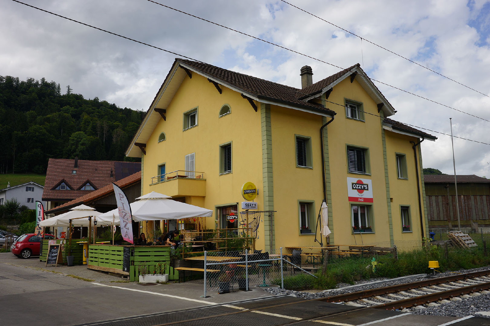 Ecublens, vue du village