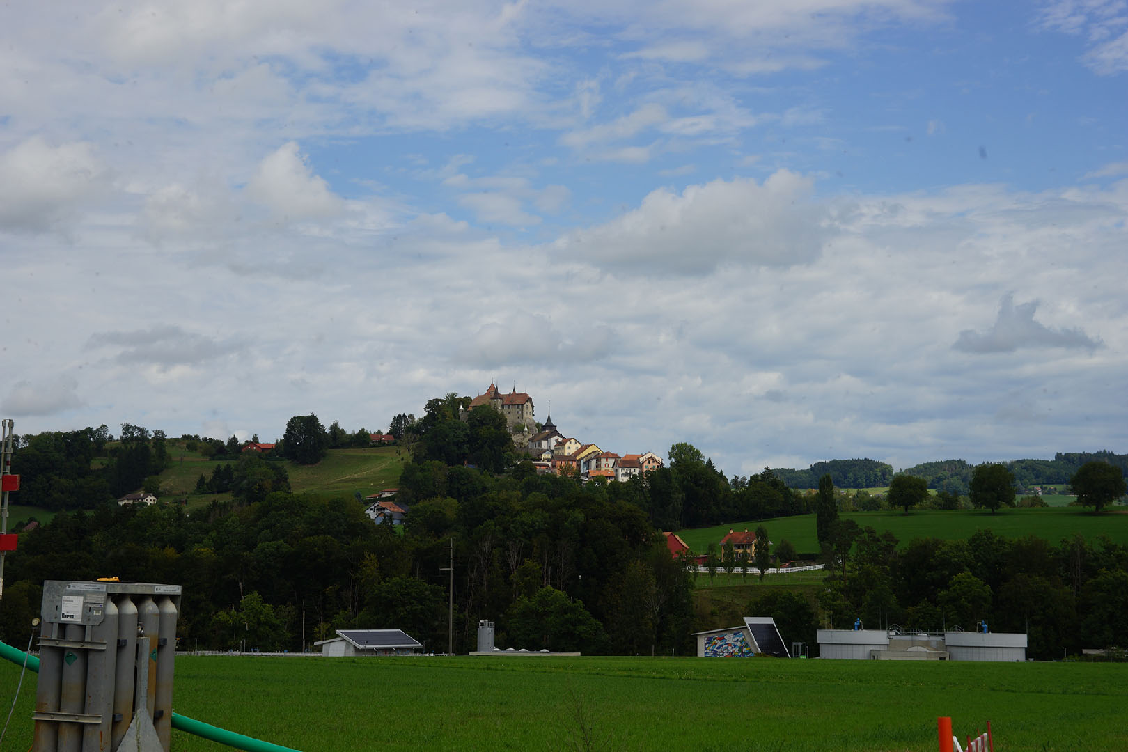 Ecublens, vue du village