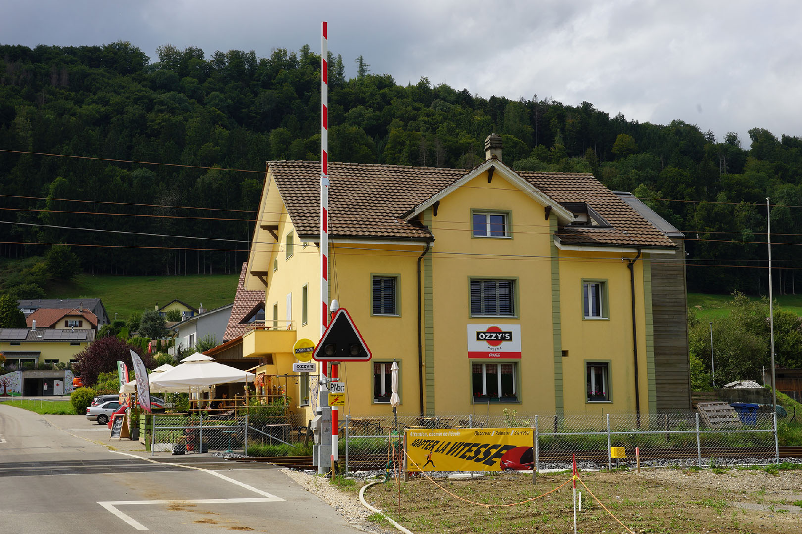 Ecublens, vue du village