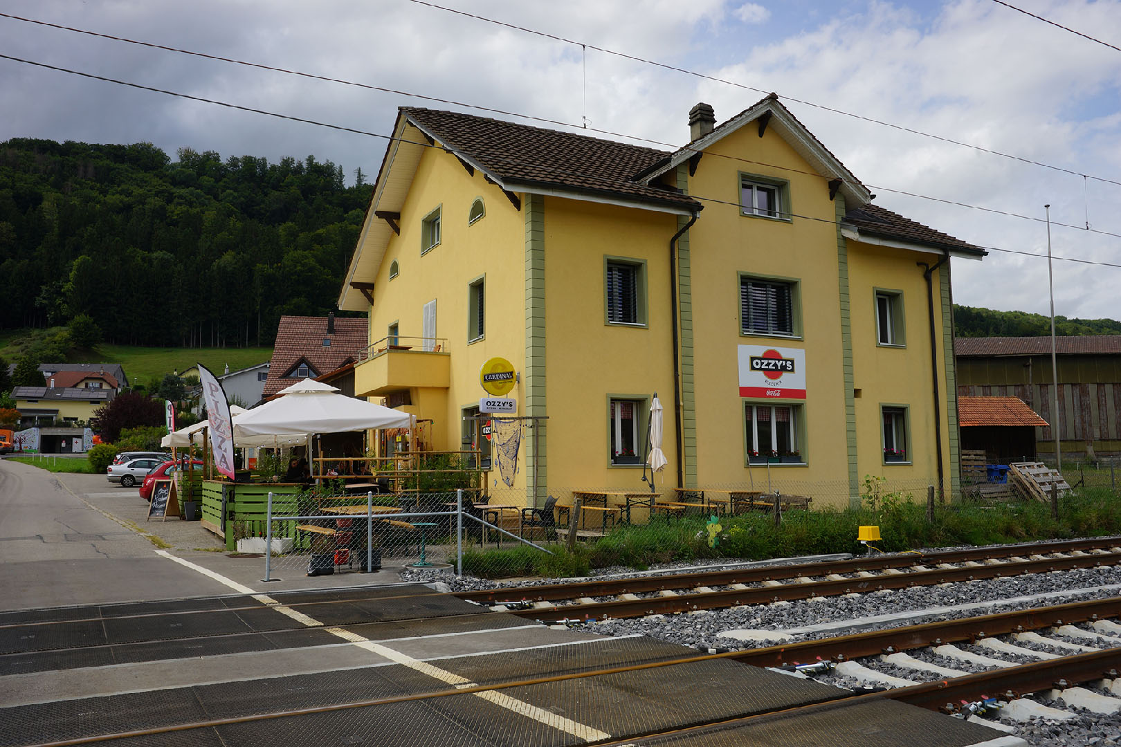 Ecublens, vue du village