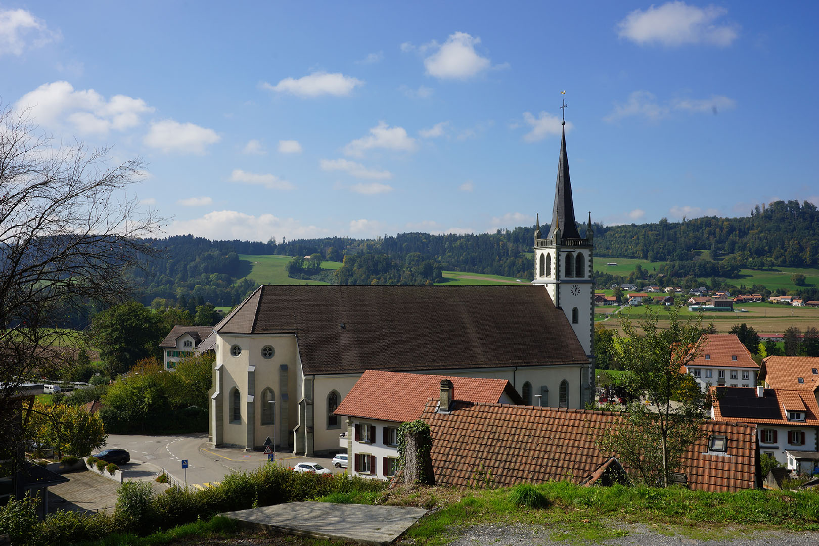 Promasens, vue du village