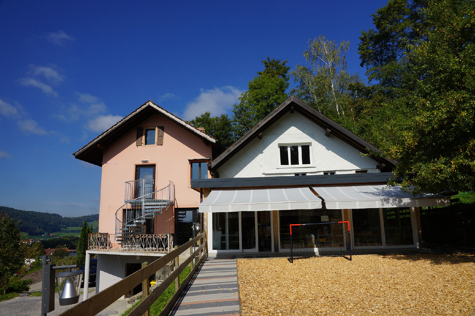 Promasens, vue du village