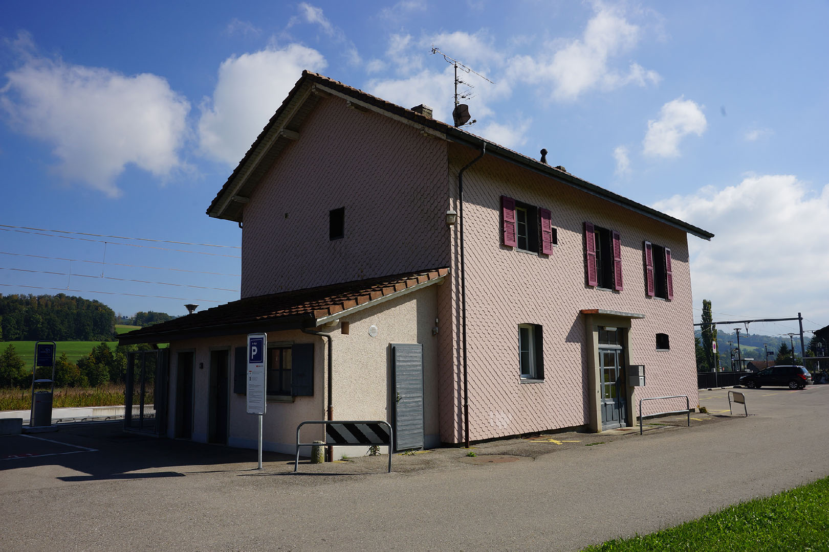 Ecublens, vue du village