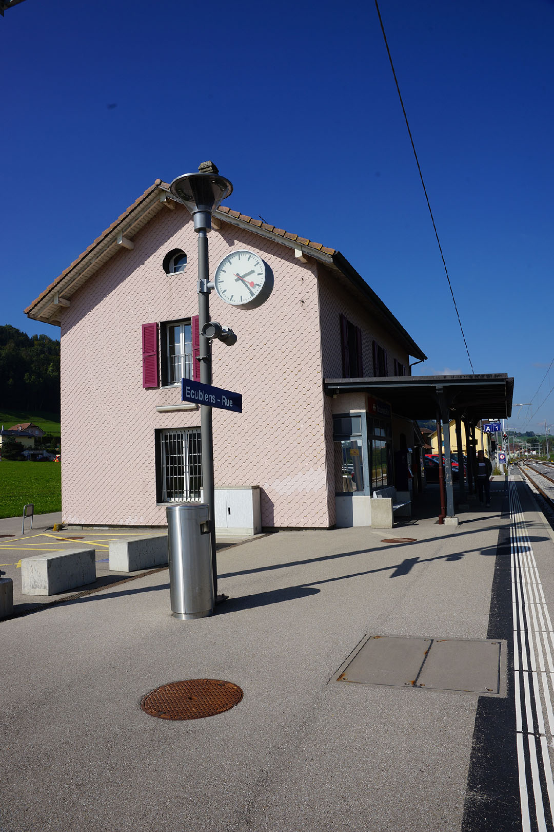Ecublens, vue du village