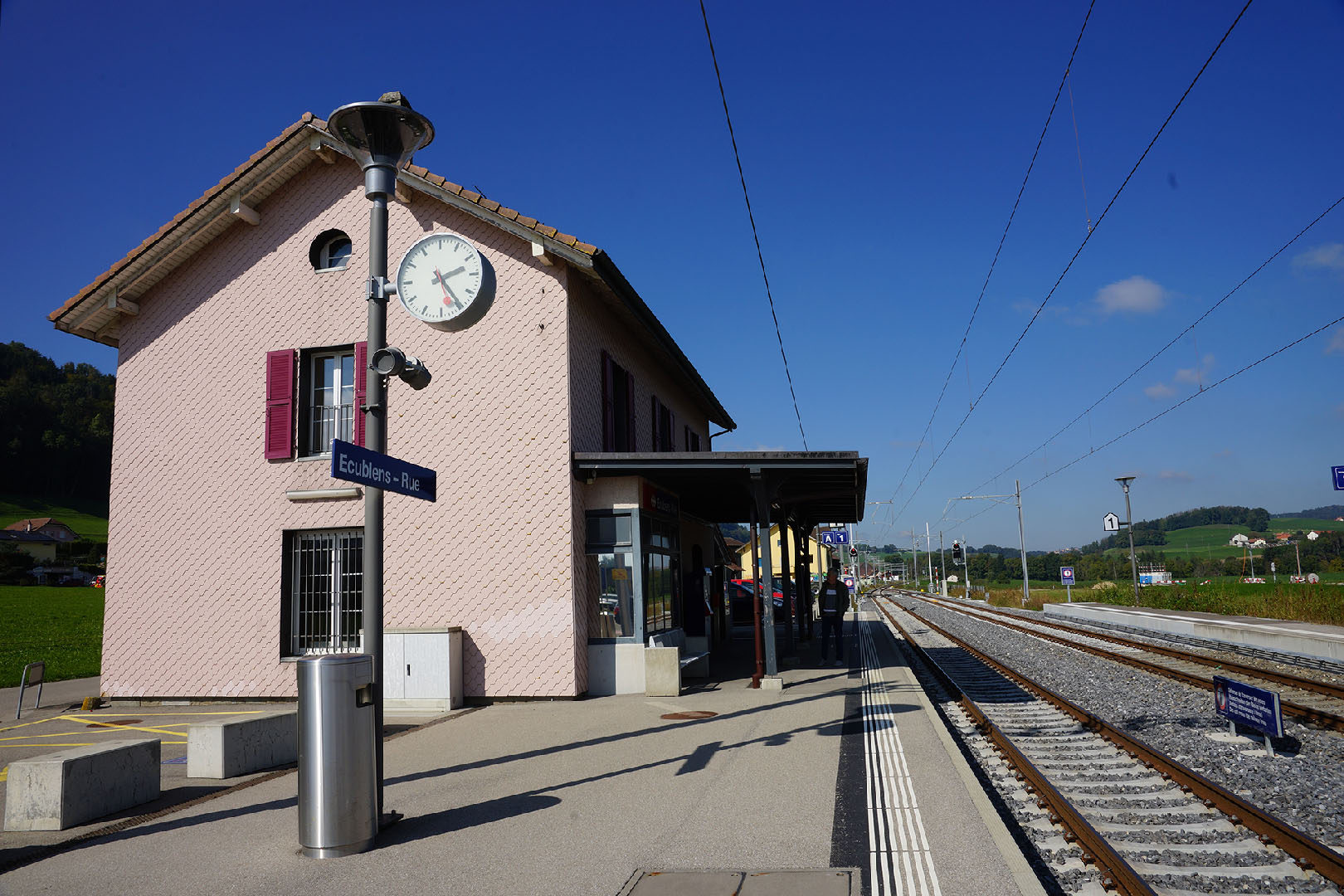 Ecublens, vue du village