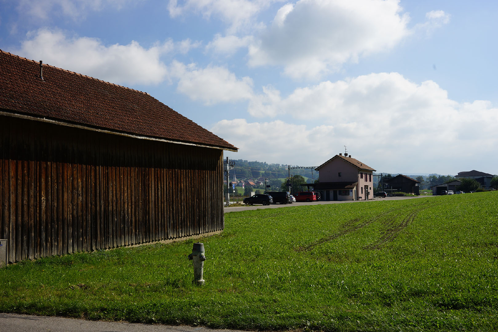 Ecublens, vue du village