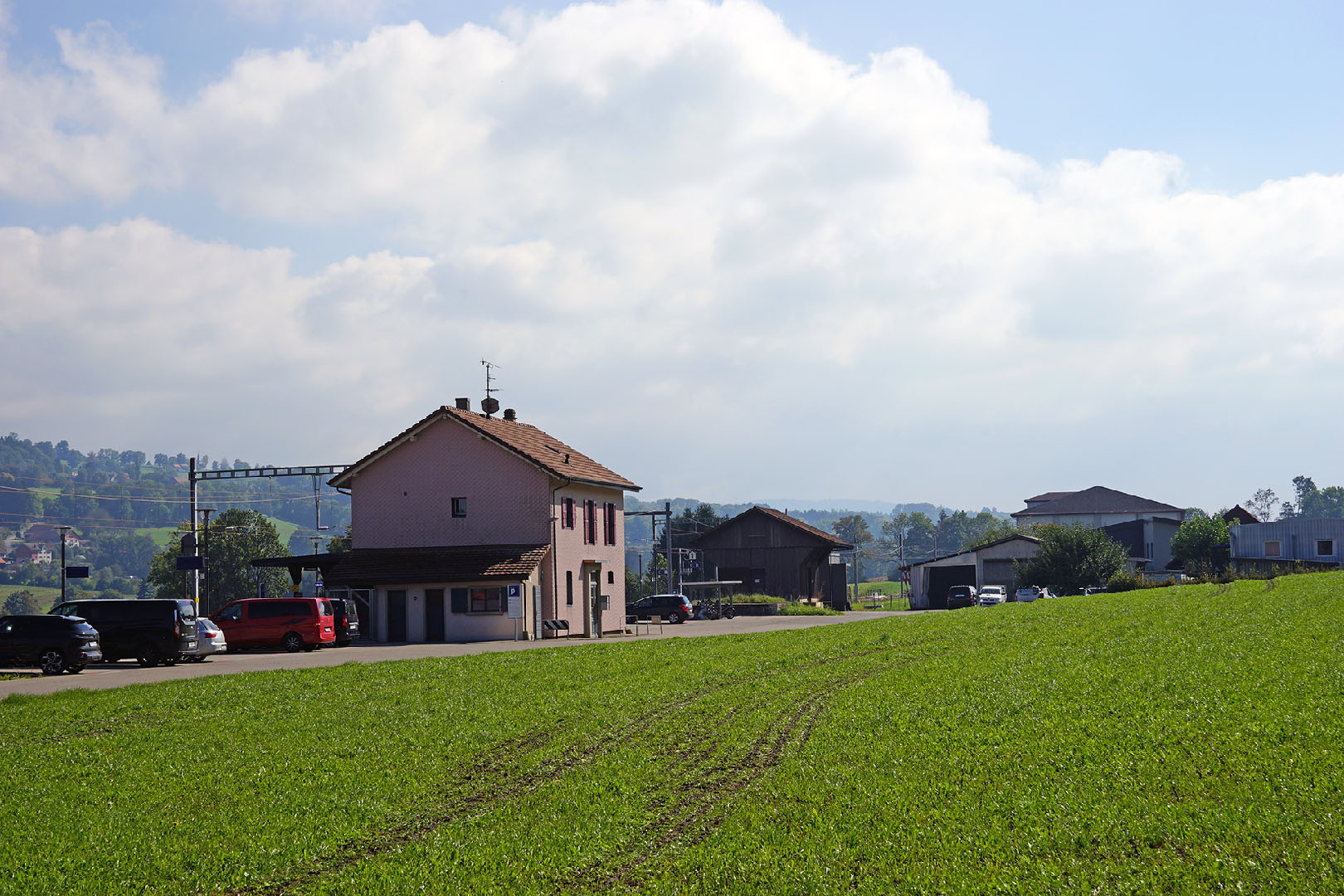 Ecublens, vue du village