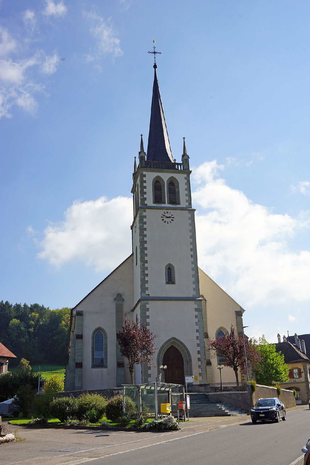 Promasens, vue du village