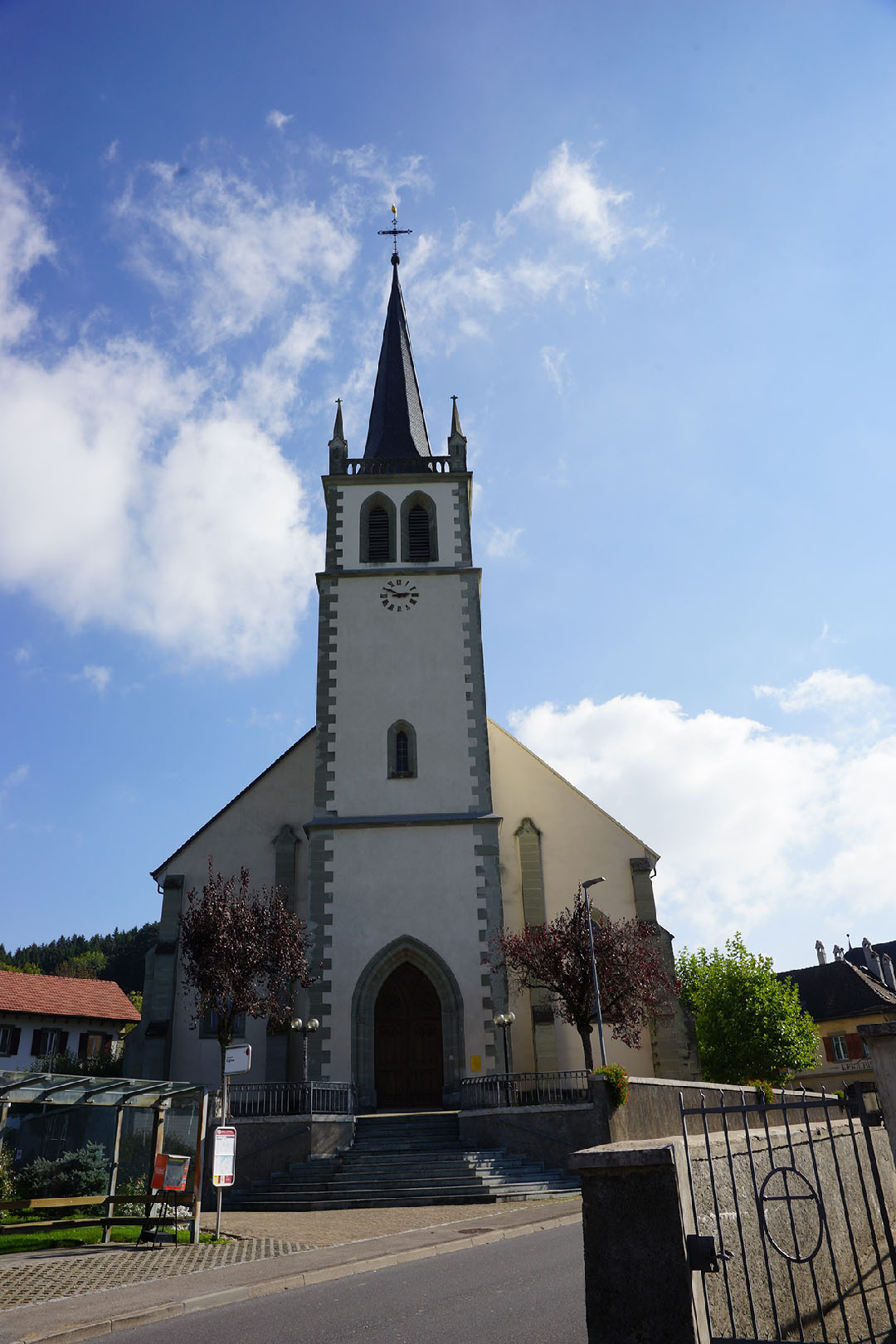Promasens, vue du village
