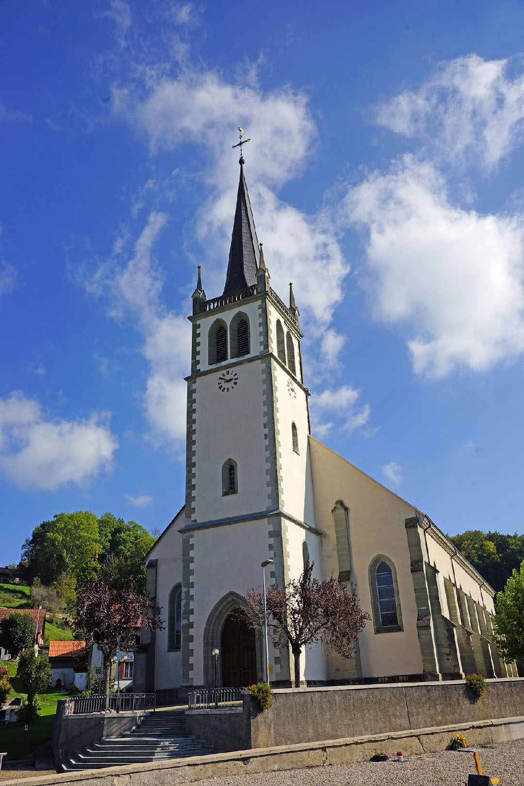 Promasens, vue du village