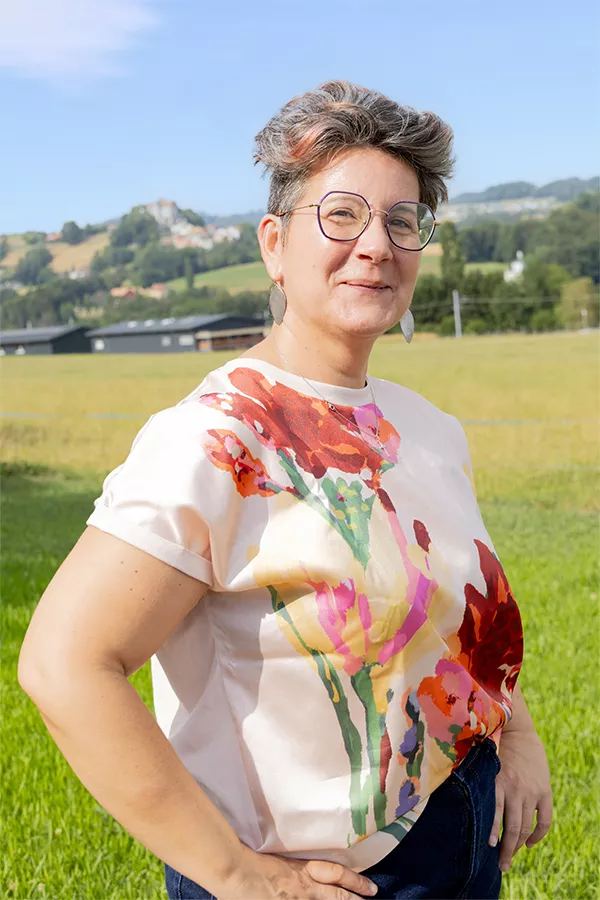 Portrait de Nathalie Defferrard Crausaz, vice-syndique